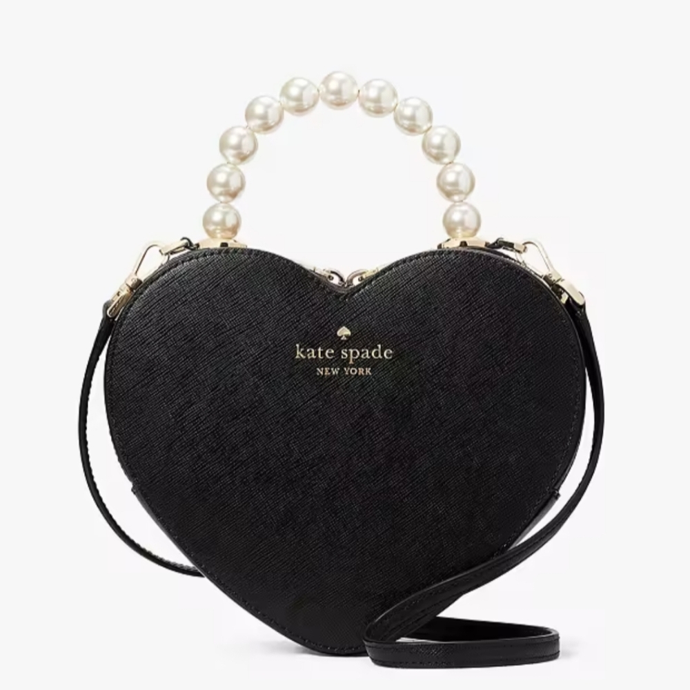 Kate Spade Black Heart Purse